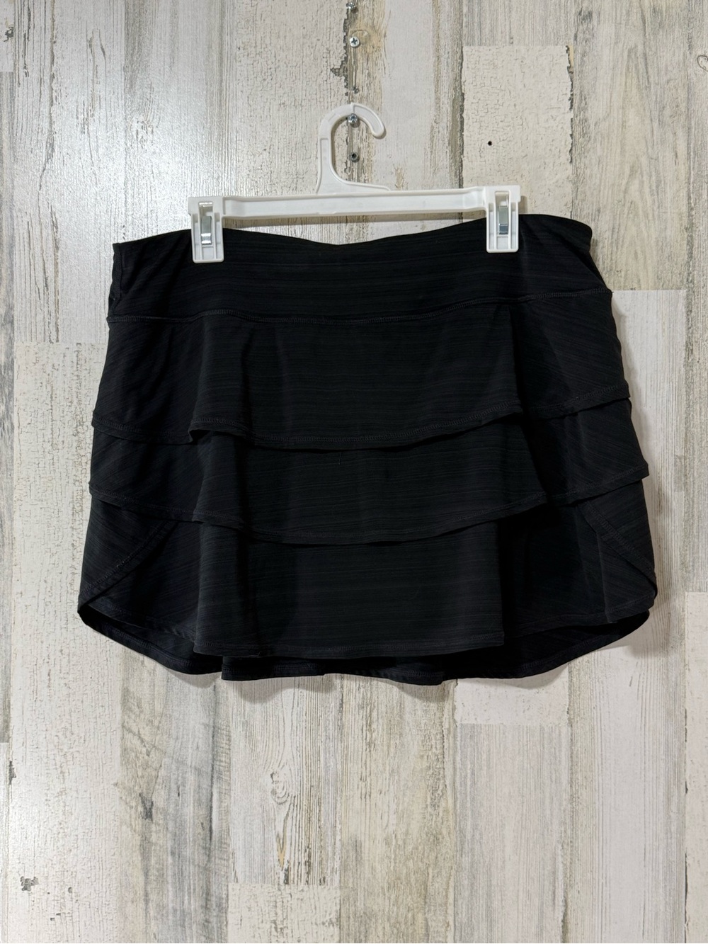 Ideology Black Tiered Tennis 🎾 Pickleball Golf Mini Skirt Skort
